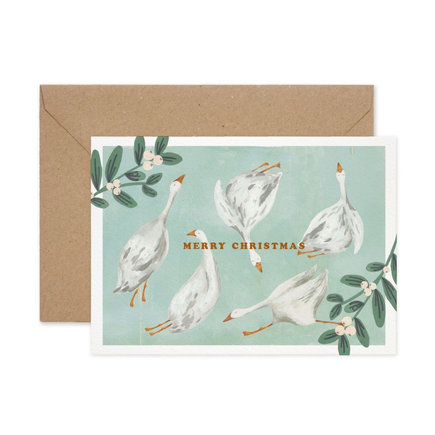 Greeting Cards Paper Parade | Christmas Geese