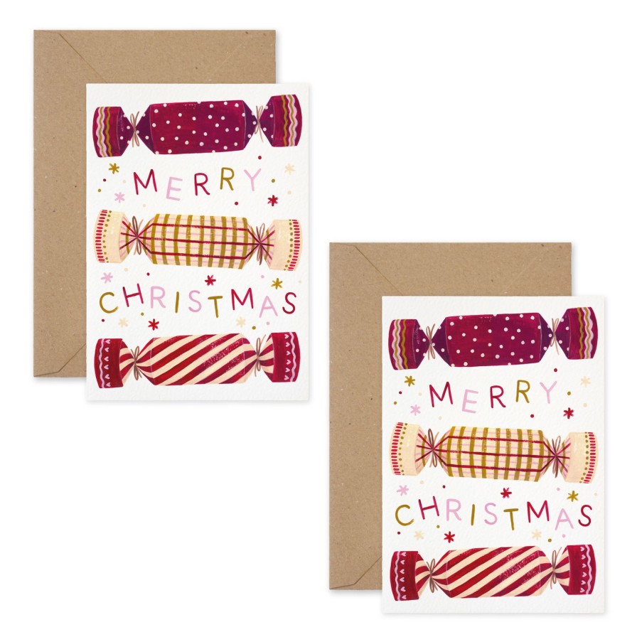 Greeting Cards Paper Parade | Christmas Crackers-Set Of 8 Cards